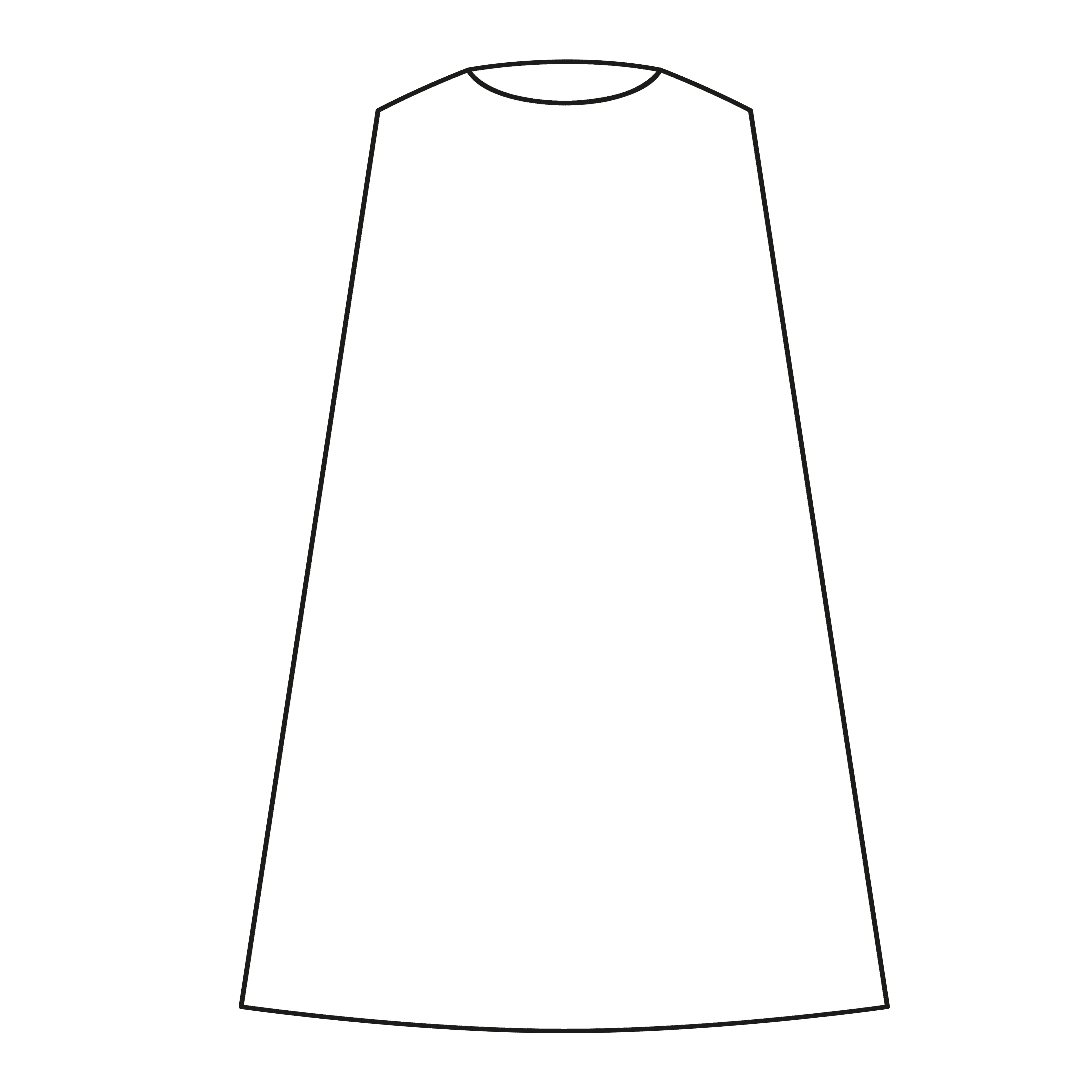 A-line dress