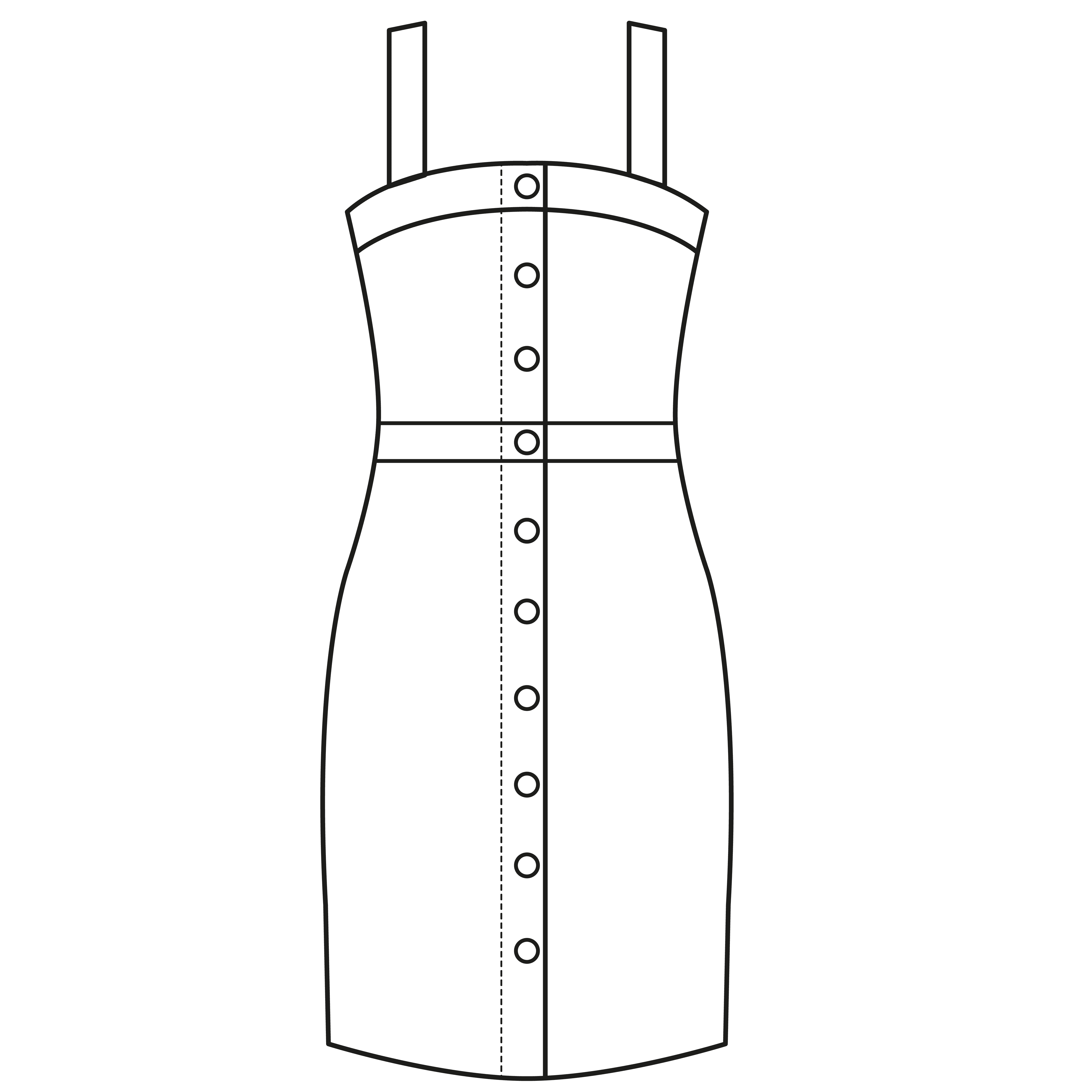 Apron dress